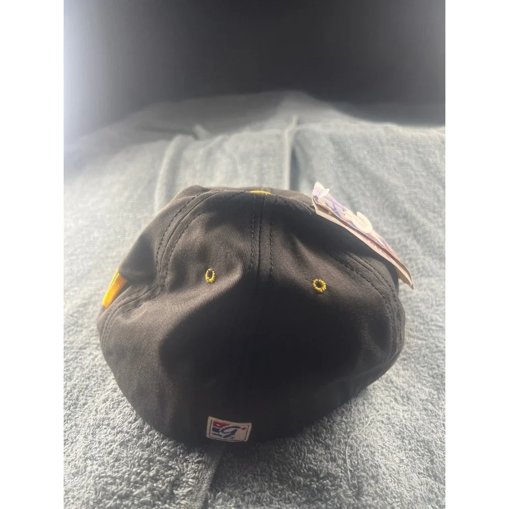 The Game USA Made‎ Baseball Cap Black Gold Tigers GSI Snapback Hat OSFM